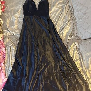 Elegant Black Evening Gown